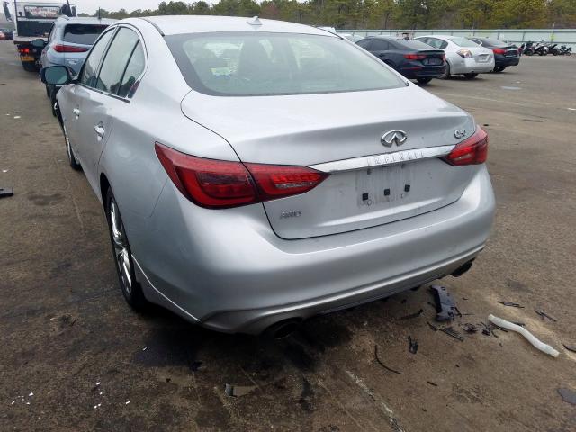 JN1EV7AR8JM431728 - 2018 INFINITI Q50 LUXE  photo 3