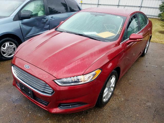 3FA6P0H75GR355284 - 2016 FORD FUSION SE  photo 2