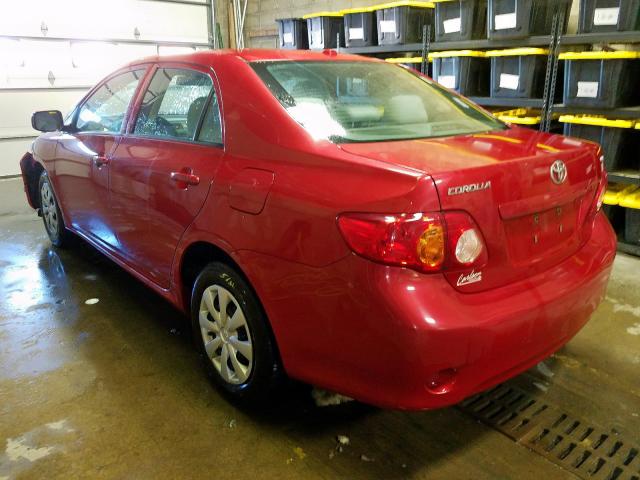 1NXBU4EE5AZ339044 - 2010 TOYOTA COROLLA BASE  foto 3