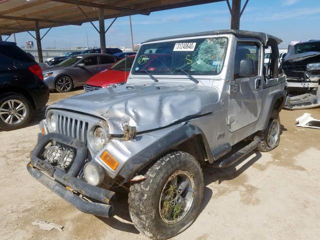 1J4FA49S76P788336 - 2006 JEEP WRANGLER / TJ SPORT  photo 2