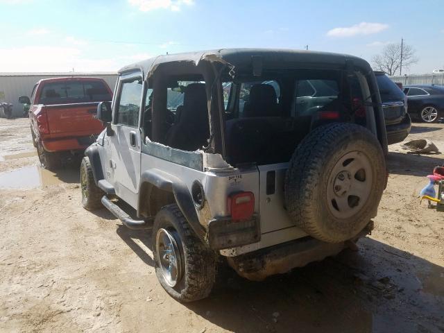 1J4FA49S76P788336 - 2006 JEEP WRANGLER / TJ SPORT  photo 3