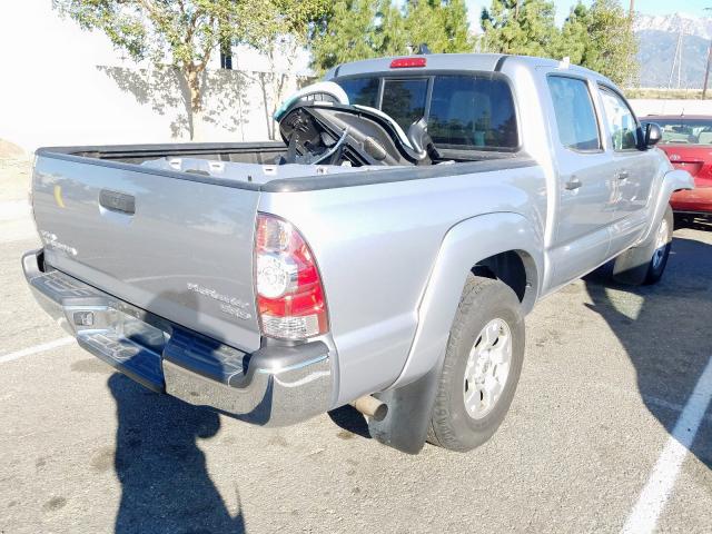 5TFJX4GN6FX037238 - 2015 TOYOTA TACOMA DOUBLE CAB PRERUNNER  photo 4