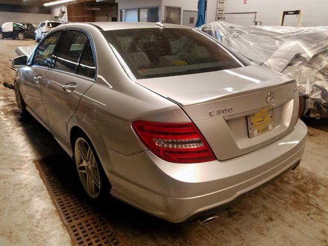 WDDGF8AB1EA921680 - 2014 MERCEDES-BENZ C 300 4MATIC  photo 3