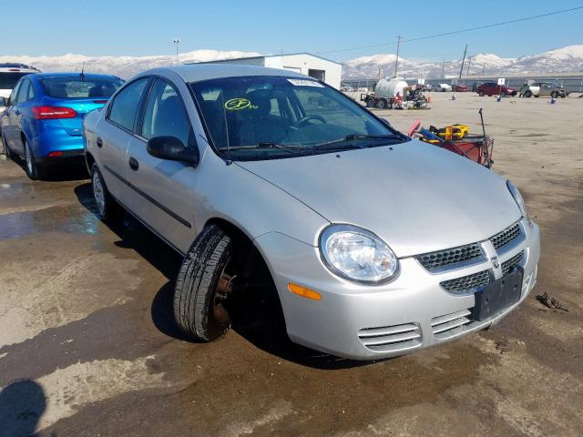 1B3ES26C85D249063 - 2005 DODGE NEON BASE  photo 1