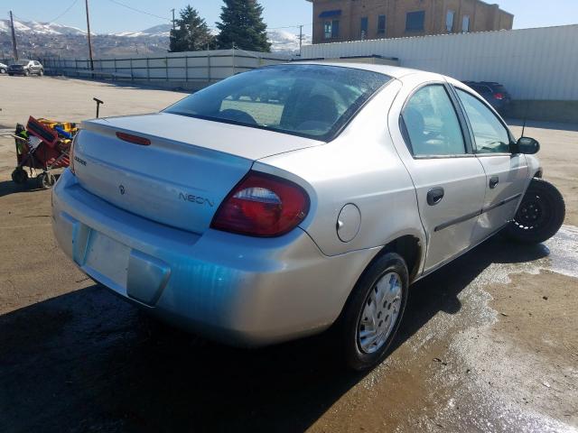 1B3ES26C85D249063 - 2005 DODGE NEON BASE  photo 4