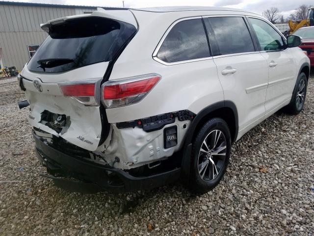 5TDJKRFH2GS330150 - 2016 TOYOTA HIGHLANDER XLE  ფოტო 4