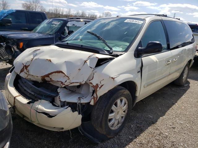 2A4GP54L77R135613 - 2007 CHRYSLER TOWN & COU TOURING თეთრი ფოტო 2