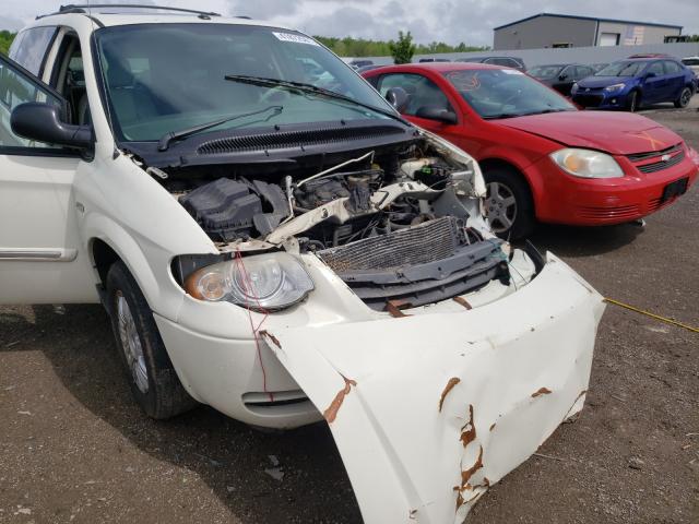 2A4GP54L77R135613 - 2007 CHRYSLER TOWN & COU TOURING თეთრი ფოტო 9