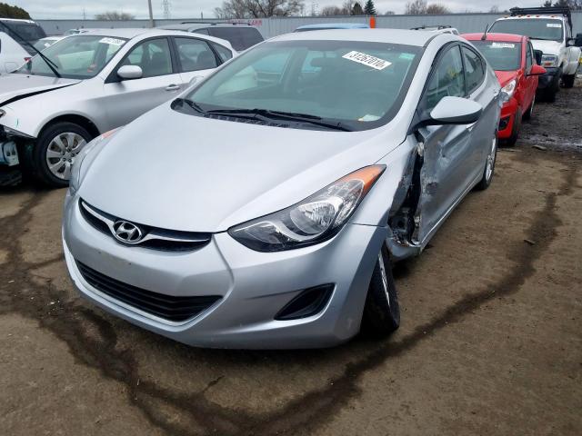 5NPDH4AE3DH244956 - 2013 HYUNDAI ELANTRA GLS  photo 2