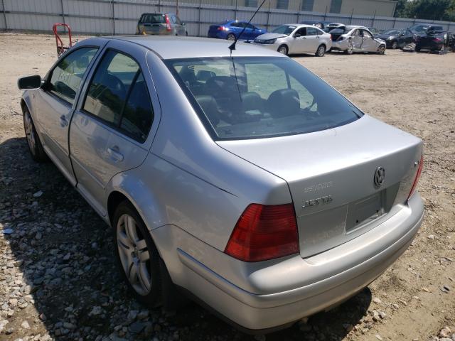 3VWSE69M93M119294 - 2003 VOLKSWAGEN JETTA GLS SILVER photo 3