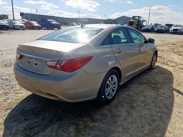 5NPEB4AC3BH172710 - 2011 HYUNDAI SONATA GLS  photo 4