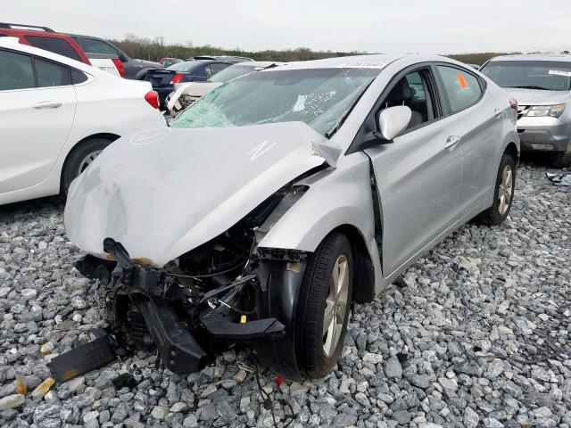 KMHDH4AE7DU019425 - 2013 HYUNDAI ELANTRA GLS  photo 2