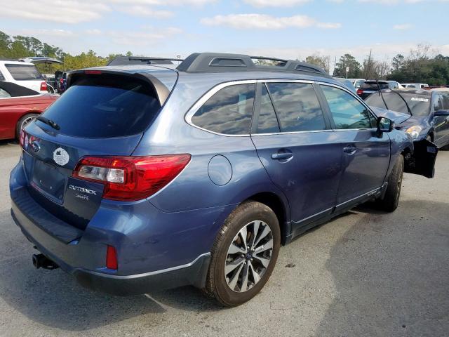 4S4BSENC3F3235806 - 2015 SUBARU OUTBACK 3.6R LIMITED  photo 4