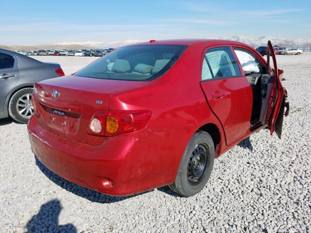1NXBU4EE0AZ188694 - 2010 TOYOTA COROLLA BASE  photo 4