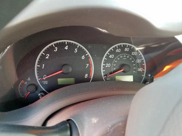 1NXBU4EE0AZ188694 - 2010 TOYOTA COROLLA BASE  photo 8