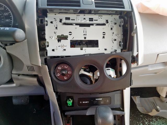 1NXBU4EE0AZ188694 - 2010 TOYOTA COROLLA BASE  photo 9