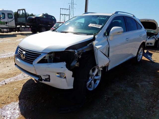 2T2BK1BA3EC239260 - 2014 LEXUS RX 350 BASE  photo 2