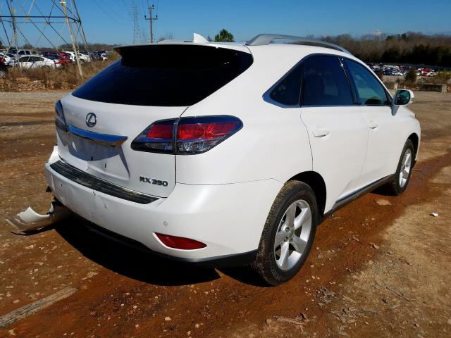 2T2BK1BA3EC239260 - 2014 LEXUS RX 350 BASE  photo 4