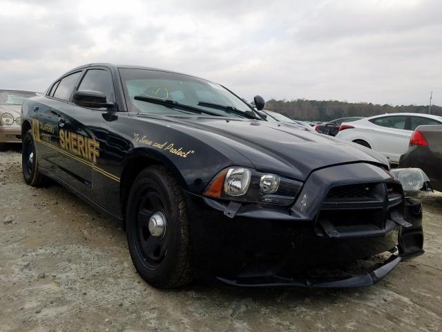 2C3CDXAT5EH171255 - 2014 DODGE CHARGER POLICE  photo 1