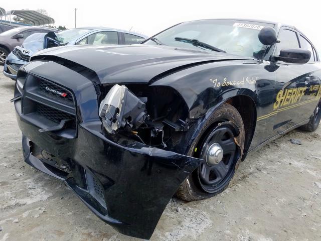 2C3CDXAT5EH171255 - 2014 DODGE CHARGER POLICE  photo 9