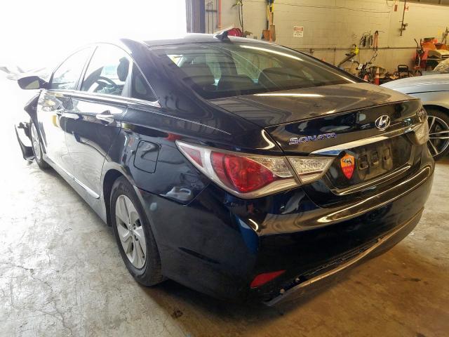 KMHEC4A46EA115348 - 2014 HYUNDAI SONATA HYBRID  photo 3