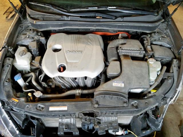 KMHEC4A46EA115348 - 2014 HYUNDAI SONATA HYBRID  photo 7