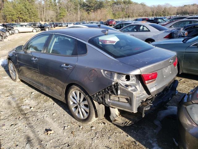 5XXGT4L36JG264486 - 2018 KIA OPTIMA LX GRAY photo 3