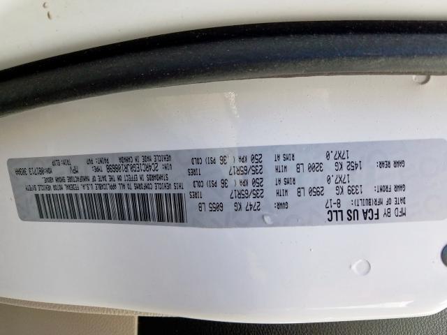 2C4RC1EG0JR108698 - 2018 CHRYSLER PACIFICA TOURING L PLUS  photo 10