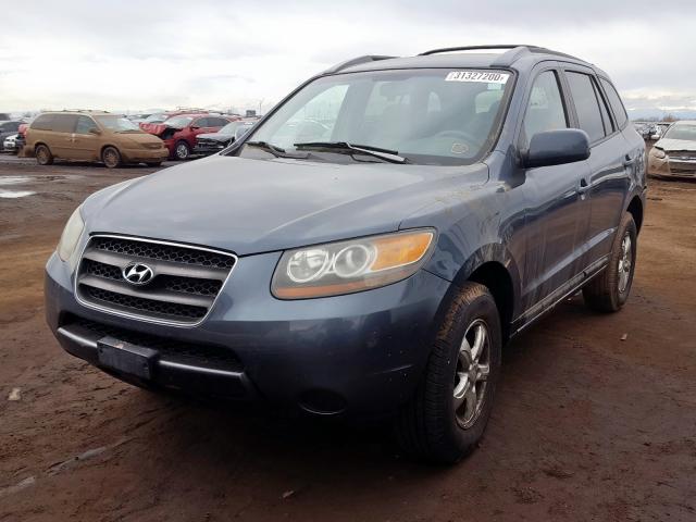 5NMSG73D87H077334 - 2007 HYUNDAI SANTA FE GLS  photo 2