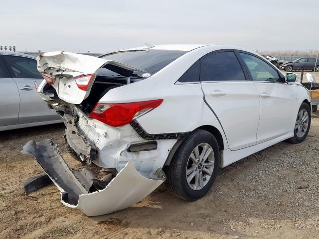 5NPEB4AC7EH817928 - 2014 HYUNDAI SONATA GLS  photo 4