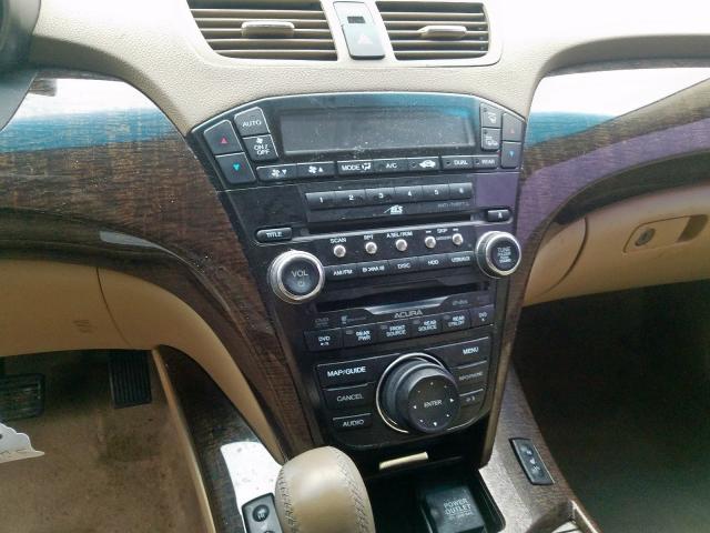 2HNYD2H46AH523170 - 2010 ACURA MDX TECHNOLOGY  photo 10