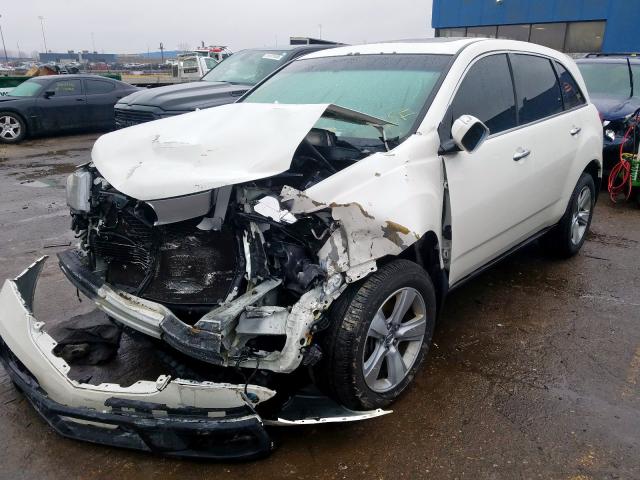 2HNYD2H46AH523170 - 2010 ACURA MDX TECHNOLOGY  photo 2