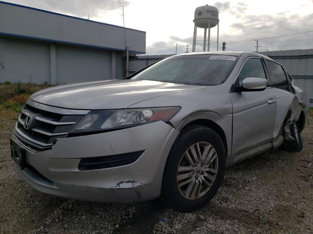 5J6TF3H51CL002785 - 2012 HONDA CROSSTOUR EXL ვერცხლისფერი ფოტო 2