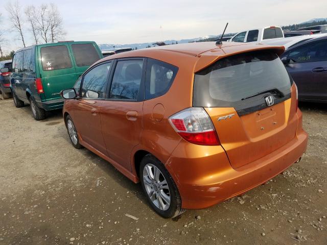 JHMGE8G57BC009763 - 2011 HONDA FIT SPORT  photo 3