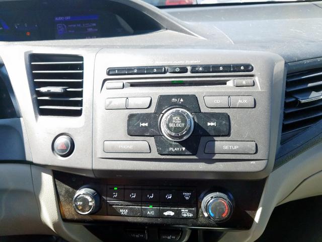 2HGFG3B0XCH513553 - 2012 HONDA CIVIC EXL  照片 9