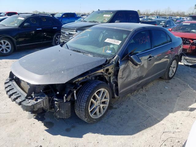 3FAHP0JA3CR447535 - 2012 FORD FUSION SEL  photo 2