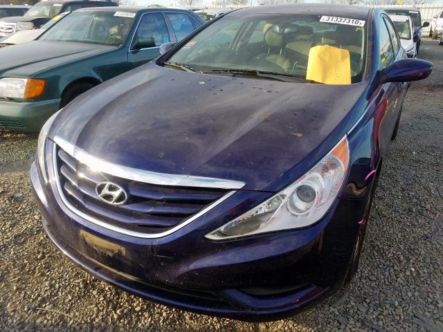 5NPEB4AC5DH626233 - 2013 HYUNDAI SONATA GLS  photo 2