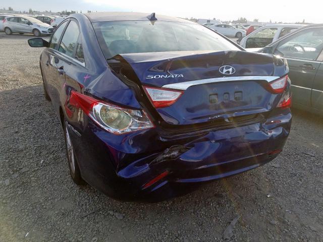 5NPEB4AC5DH626233 - 2013 HYUNDAI SONATA GLS  photo 3