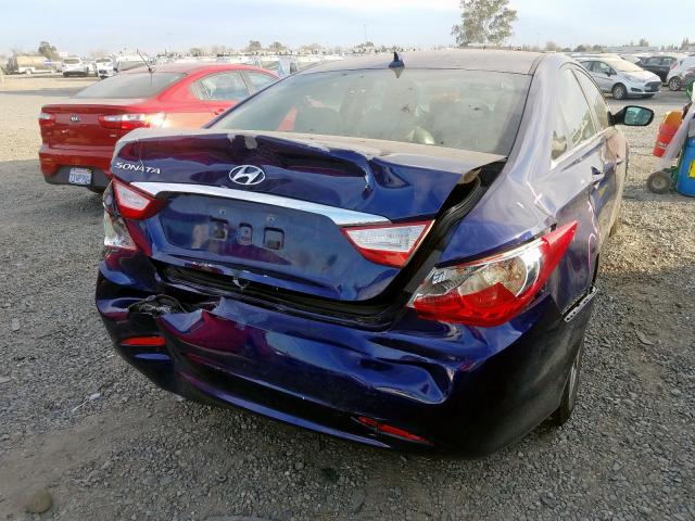 5NPEB4AC5DH626233 - 2013 HYUNDAI SONATA GLS  photo 4