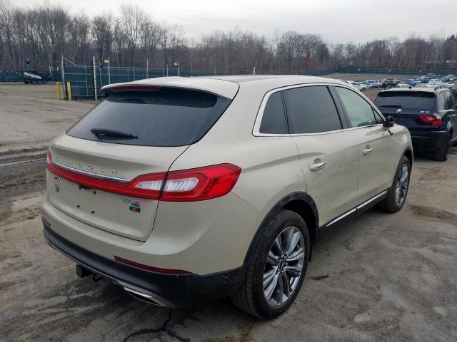 2LMPJ8LP0GBL51048 - 2016 LINCOLN MKX RESERVE  صورة 4
