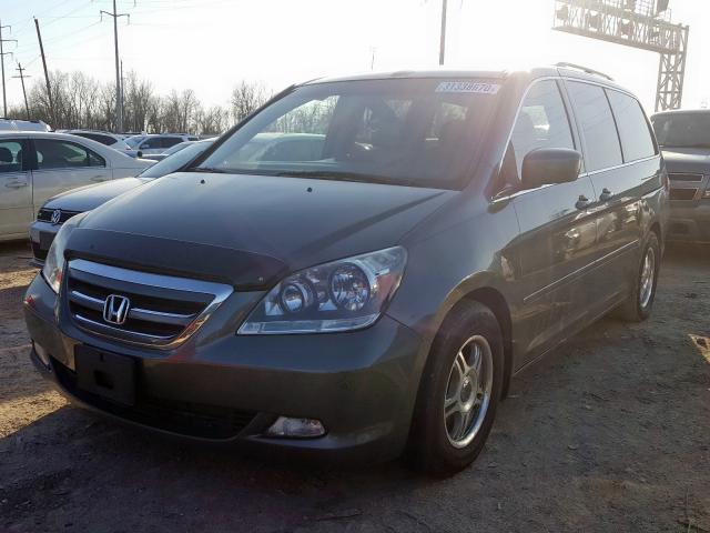 5FNRL38827B008249 - 2007 HONDA ODYSSEY TOURING  photo 2