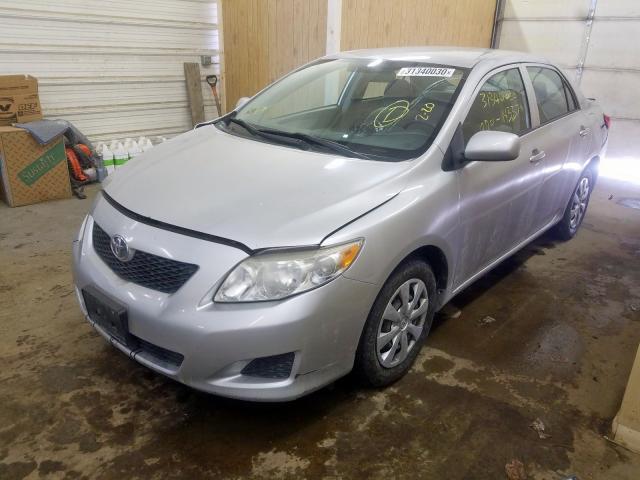 JTDBL40E899070194 - 2009 TOYOTA COROLLA BASE  photo 2