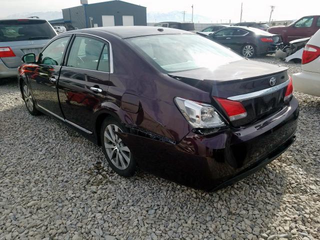 4T1BK3DB7BU391977 - 2011 TOYOTA AVALON BASE  照片 3