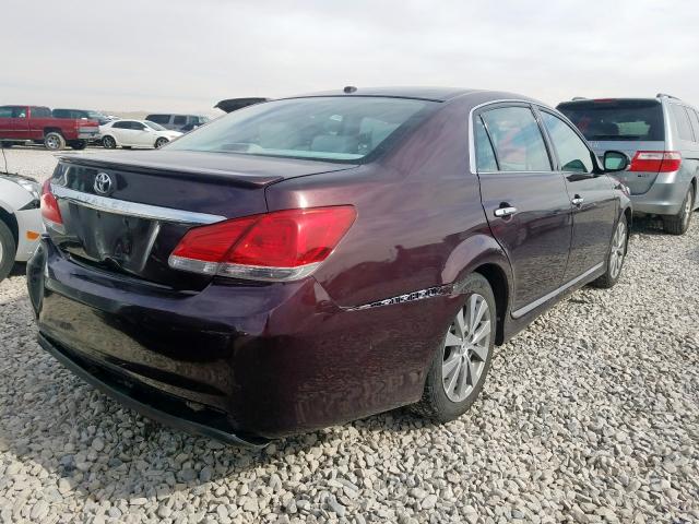 4T1BK3DB7BU391977 - 2011 TOYOTA AVALON BASE  照片 4