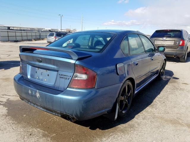 4S3BL676256212965 - 2005 SUBARU LEGACY GT LIMITED  photo 4