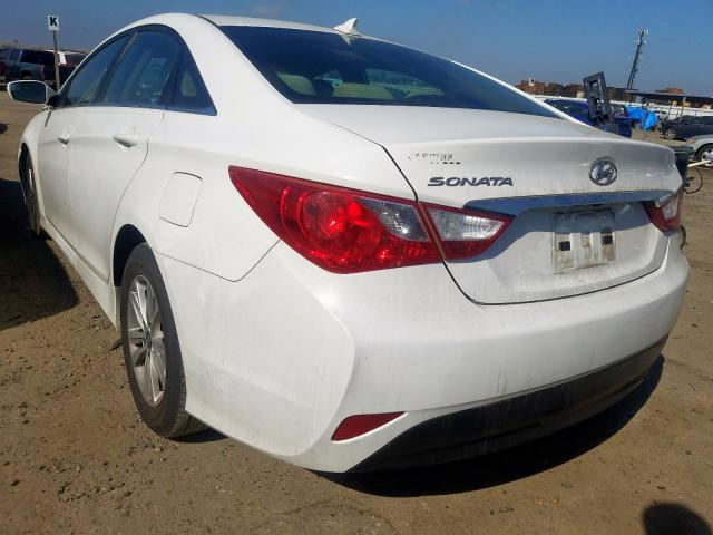 5NPEB4AC9EH834651 - 2014 HYUNDAI SONATA GLS  photo 3