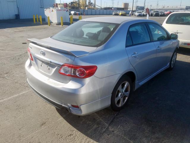 5YFBU4EE6DP116467 - 2013 TOYOTA COROLLA BASE  photo 4