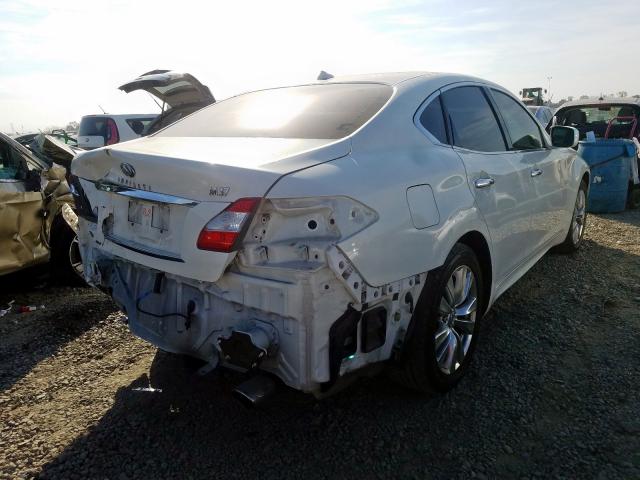 JN1BY1AP8CM330052 - 2012 INFINITI M37  photo 4