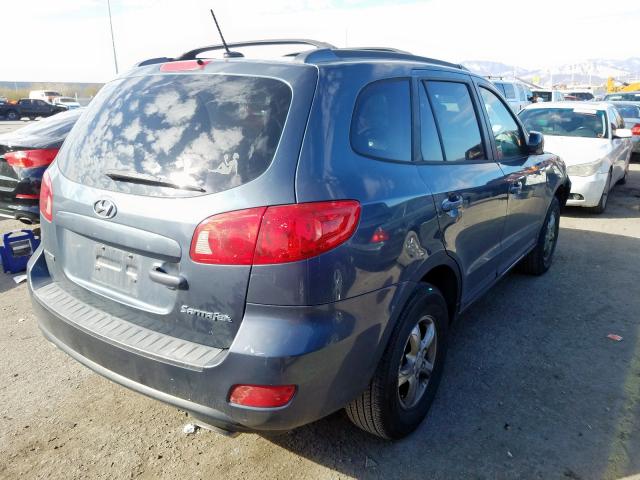 5NMSG13D97H076416 - 2007 HYUNDAI SANTA FE GLS  photo 4