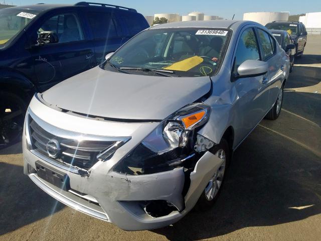 3N1CN7AP0HL860257 - 2017 NISSAN VERSA S  photo 2